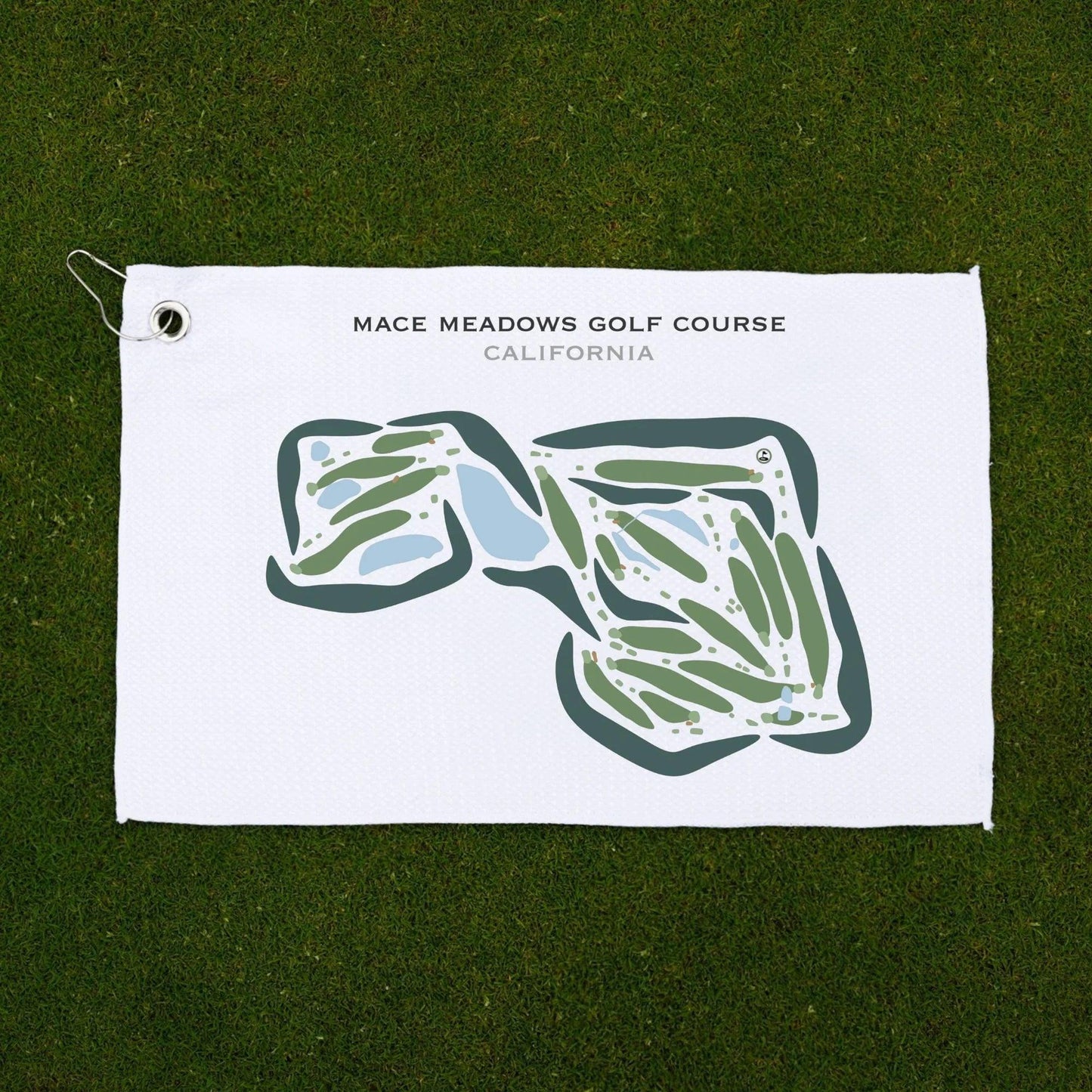 Mace Meadows Golf Course, California - Printed Golf Courses