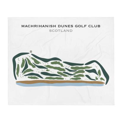 Machrihanish Dunes Golf Club, Scotland - Printed Golf Courses