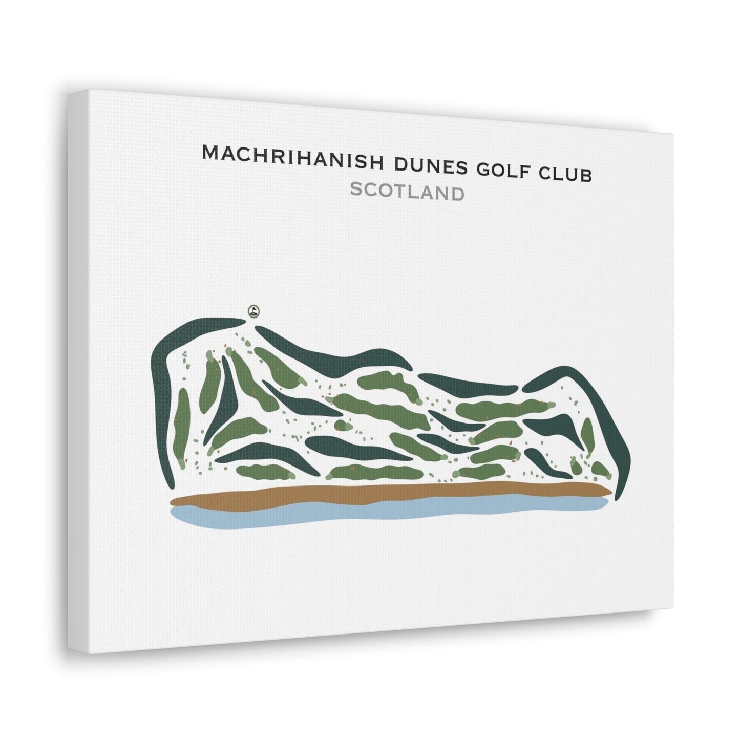 Machrihanish Dunes Golf Club, Scotland - Printed Golf Courses