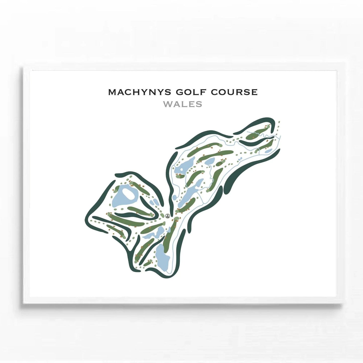 Machynys Golf Course, Wales - Printed Golf Courses