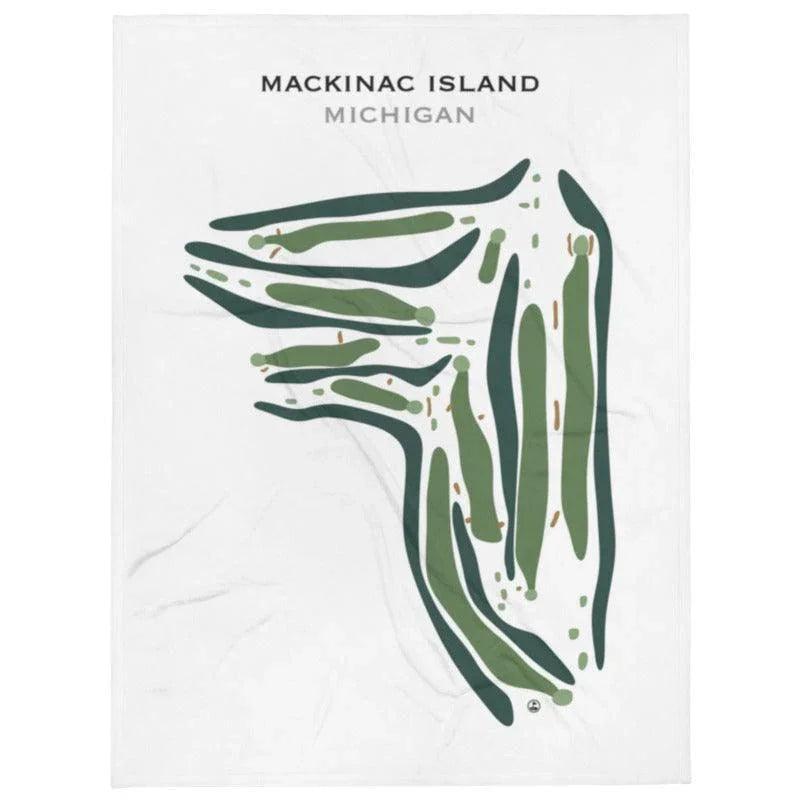Mackinac Island, Michigan - Printed Golf Course