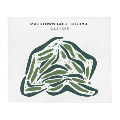 Macktown Golf Course, Illinois - Printed Golf Courses