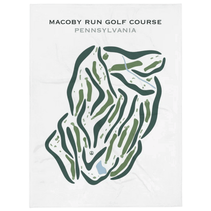 Macoby Run Golf Course, Pennsylvania - Printed Golf Courses