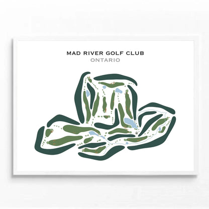 Mad River Golf Club, Ontario, Canada - Printed Golf Courses