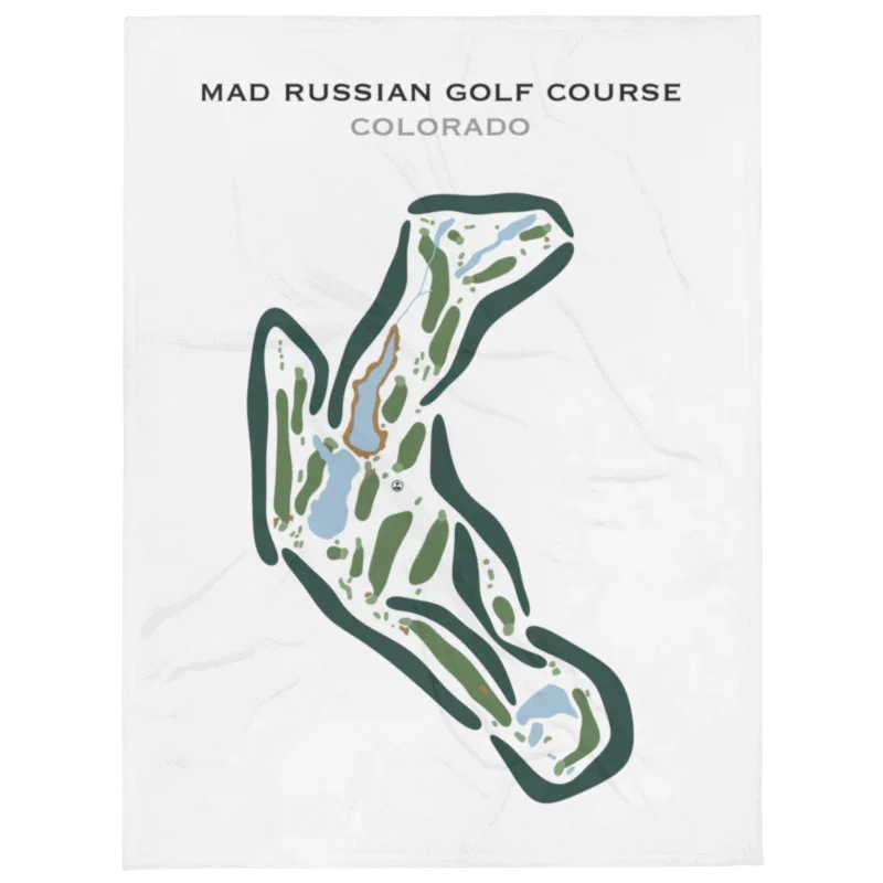 Mad Russian Golf Course, Colorado - Printed Golf Courses