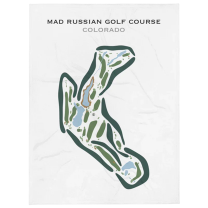 Mad Russian Golf Course, Colorado - Printed Golf Courses