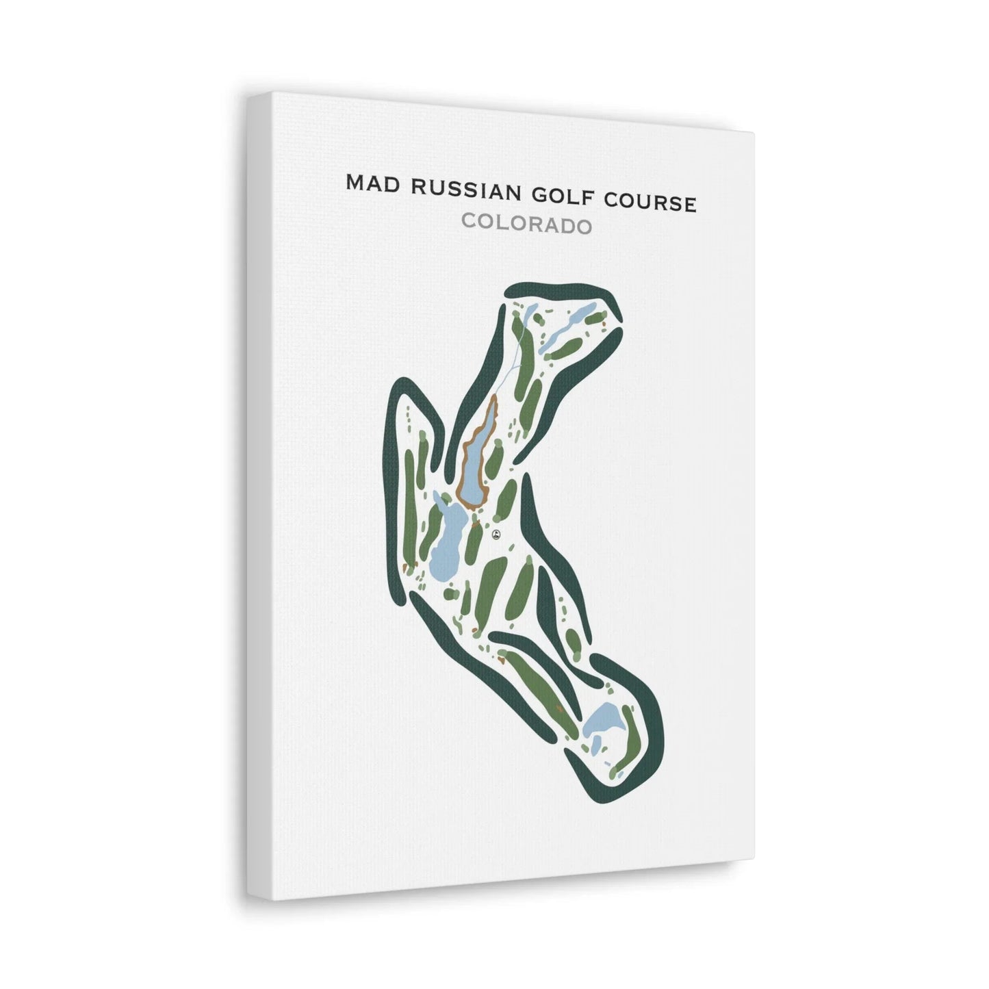 Mad Russian Golf Course, Colorado - Printed Golf Courses