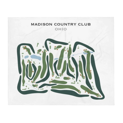 Madison Country Club, Ohio - Printed Golf Courses
