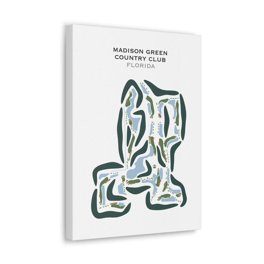 Madison Green Country Club, Florida - Printed Golf Courses