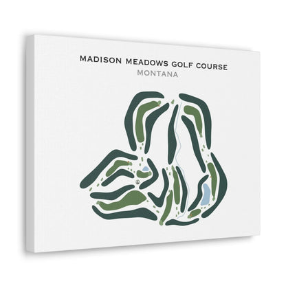 Madison Meadows Golf Course, Montana - Printed Golf Courses