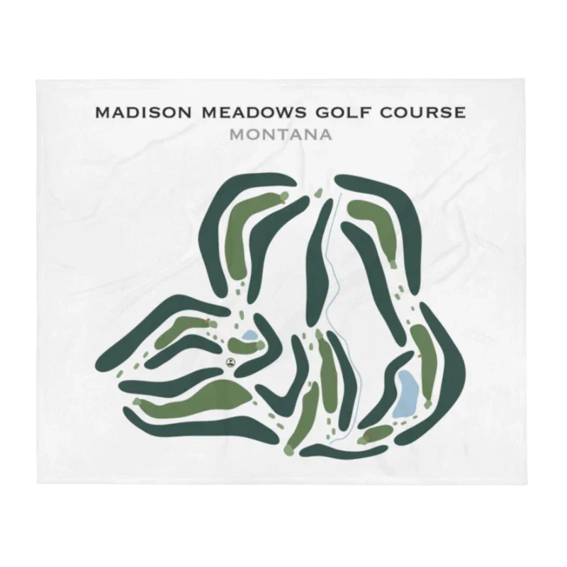 Madison Meadows Golf Course, Montana - Printed Golf Courses