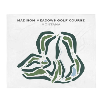 Madison Meadows Golf Course, Montana - Printed Golf Courses