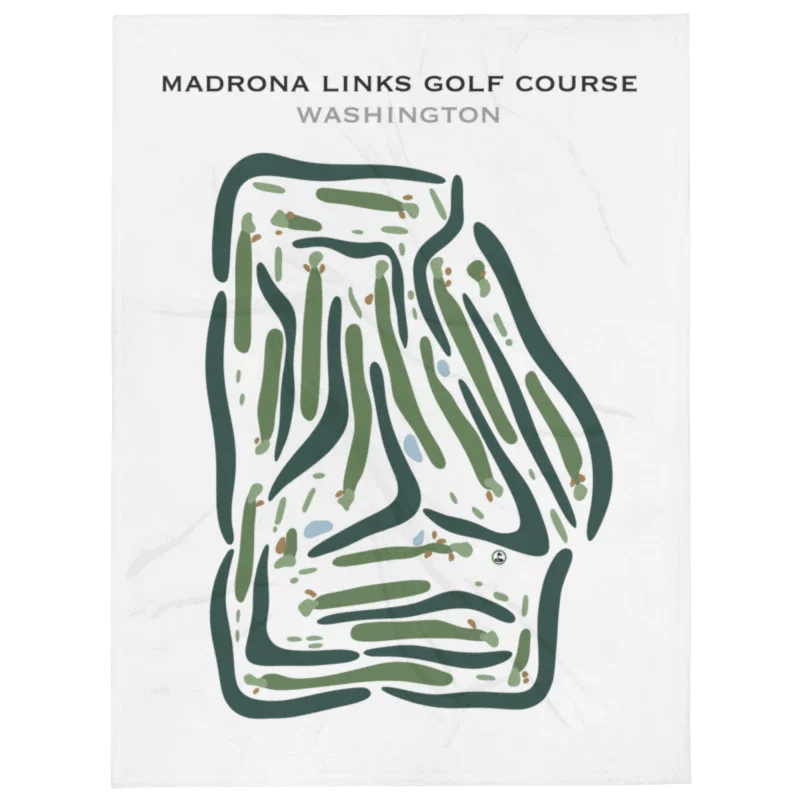 Madrona Links Golf Course‎, Washington - Printed Golf Courses