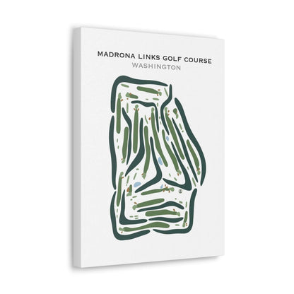 Madrona Links Golf Course‎, Washington - Printed Golf Courses