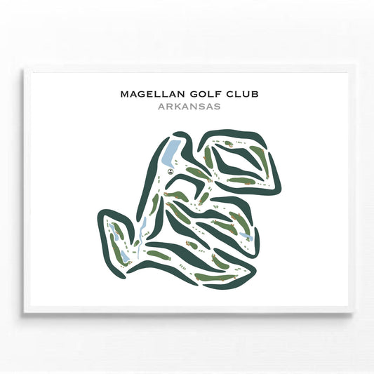 Magellan Golf Club, Arkansas - Printed Golf Courses