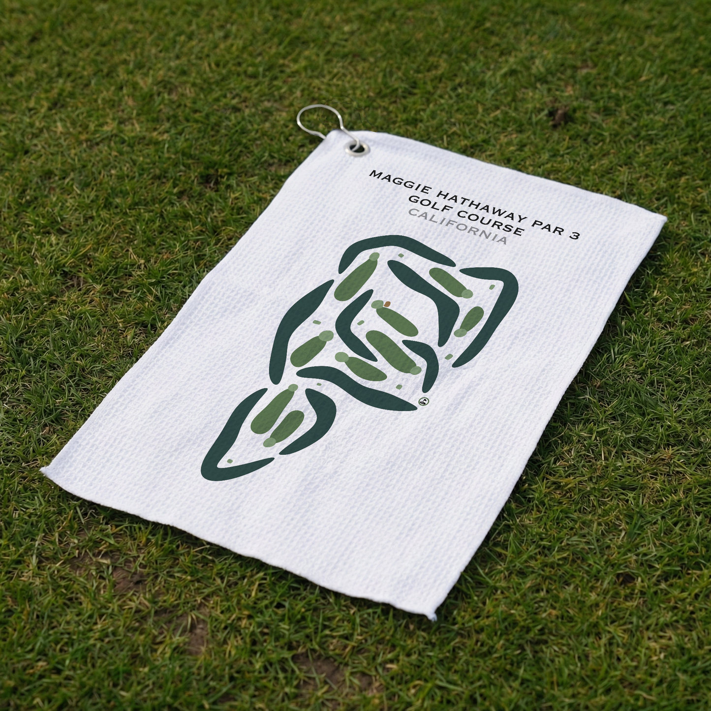 Maggie Hathaway Par 3 Golf Course, California - Printed Golf Courses