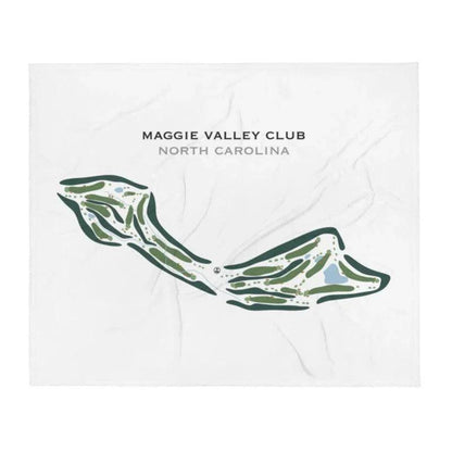 Maggie Valley Club, North Carolina - Printed Golf Courses