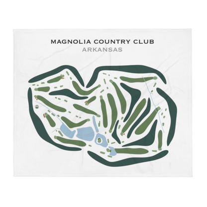 Magnolia Country Club, Arkansas - Printed Golf Courses