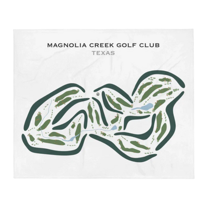 Magnolia Creek Golf Club, Texas - Printed Golf Courses