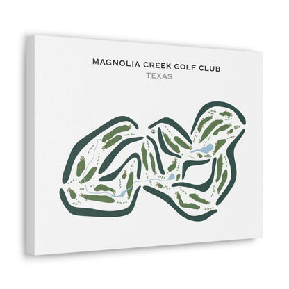 Magnolia Creek Golf Club, Texas - Printed Golf Courses