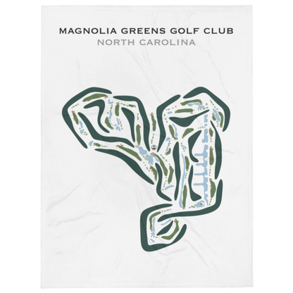 Magnolia Greens Golf Club, North Carolina - Printed Golf Courses