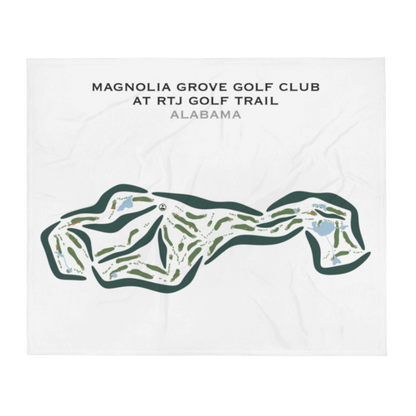 Magnolia Grove Golf Club at RTJ Golf Trail, Alabama - Printed Golf Courses