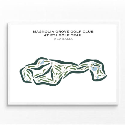 Magnolia Grove Golf Club at RTJ Golf Trail, Alabama - Printed Golf Courses
