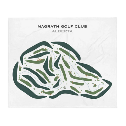 Magrath Golf Club, Alberta, Canada - Printed Golf Courses