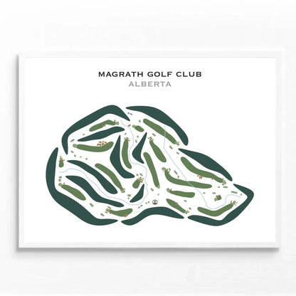 Magrath Golf Club, Alberta, Canada - Printed Golf Courses