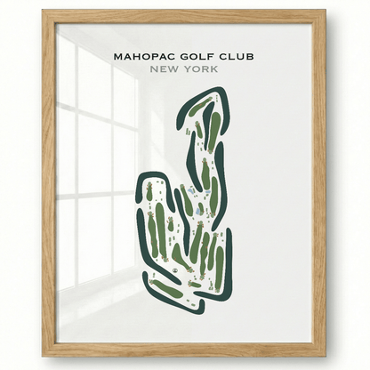 Mahopac Golf Club, New York - Printed Golf Courses