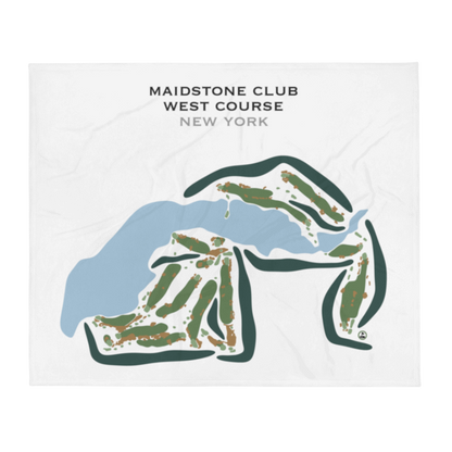 Maidstone Club - West Course, New York - Printed Golf Courses