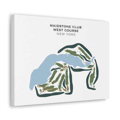 Maidstone Club - West Course, New York - Printed Golf Courses