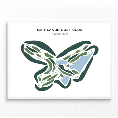 Mainlands Golf Club, Florida - Printed Golf Courses
