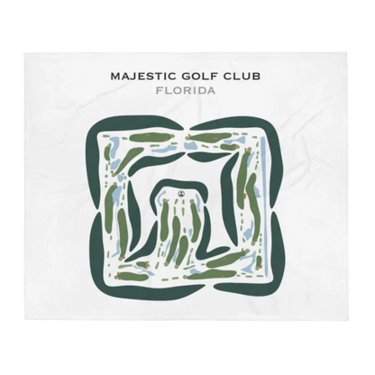 Majestic Golf Club, Florida - Printed Golf Courses