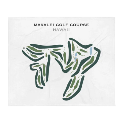 Makalei Golf Course, Hawaii - Printed Golf Courses