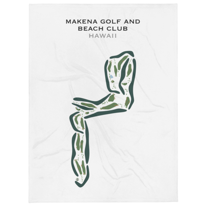 Makena Golf & Beach Club, Hawaii - Printed Golf Courses