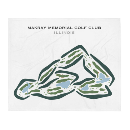 Makray Memorial Golf Club, Illinois - Printed Golf Courses
