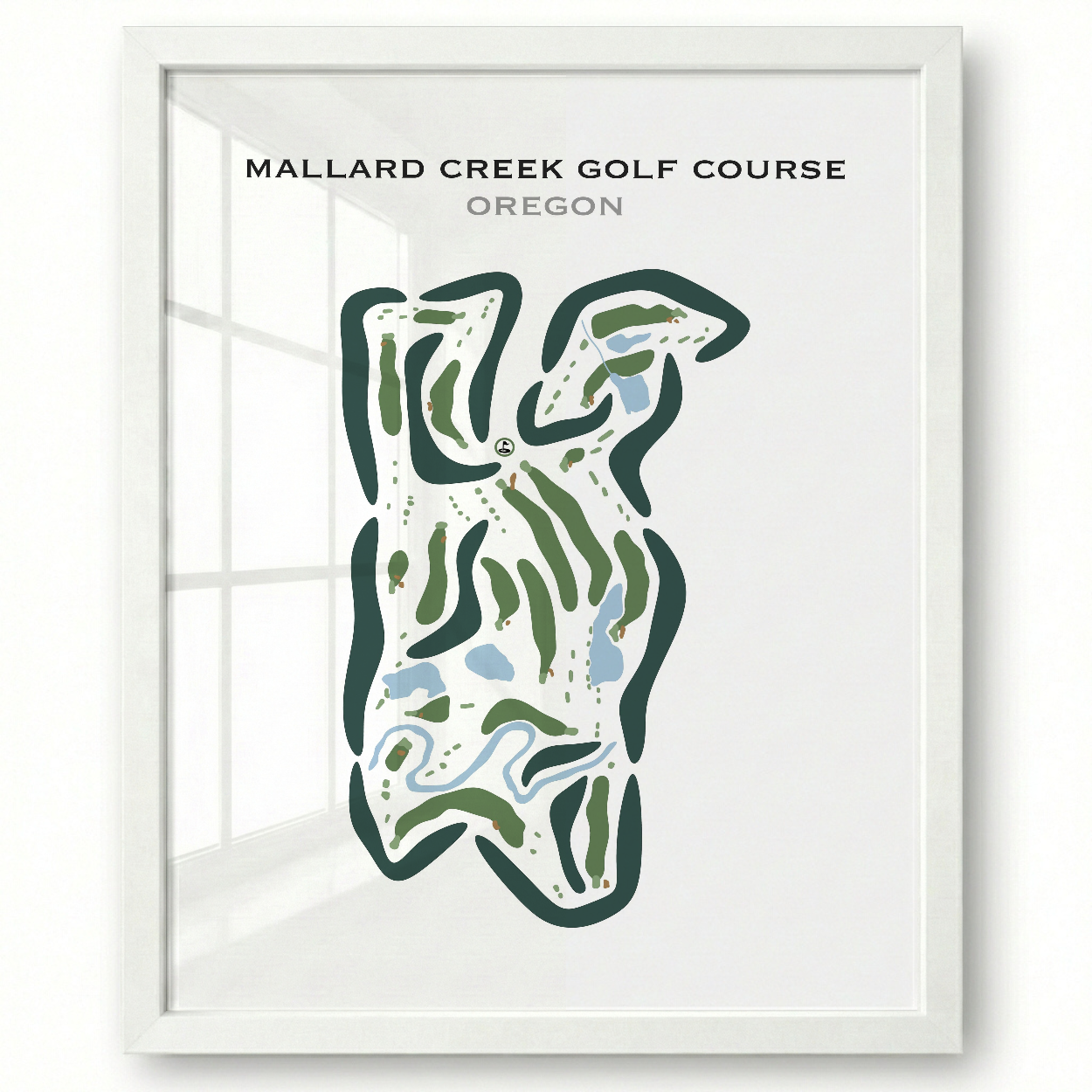 Mallard Creek Golf Course, Oregon - Printed Golf Courses