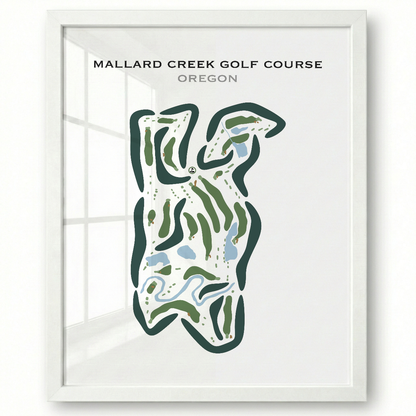 Mallard Creek Golf Course, Oregon - Printed Golf Courses