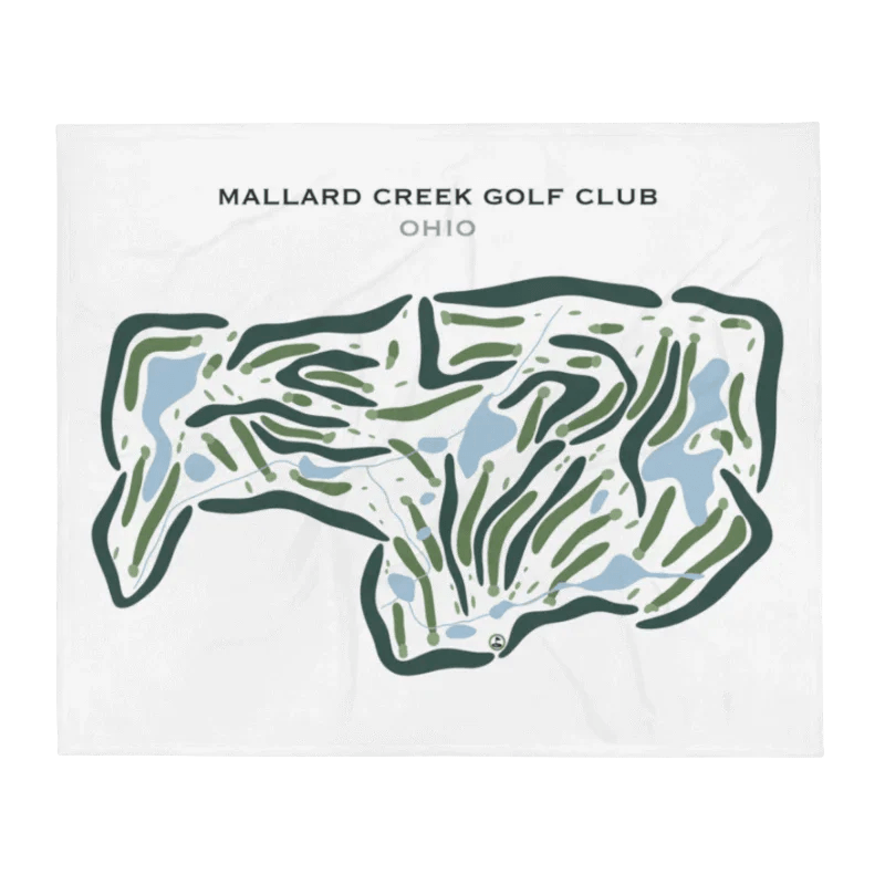 Mallard Creek Golf Club, Ohio - Printed Golf Courses