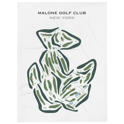 Malone Golf Club, New York - Printed Golf Courses