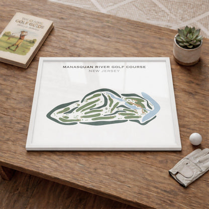 Manasquan River Golf Club, New Jersey - Printed Golf Courses