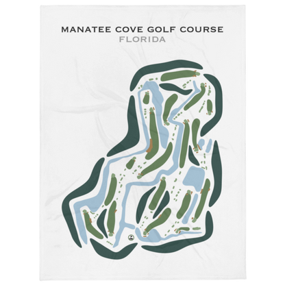 Manatee Cove Golf Course, Florida - Printed Golf Courses