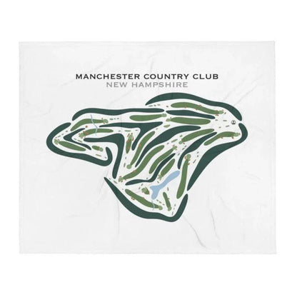Manchester Country Club, New Hampshire - Printed Golf Courses