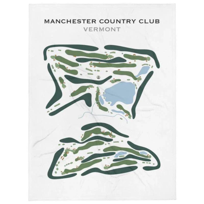 Manchester Country Club, Vermont - Printed Golf Course