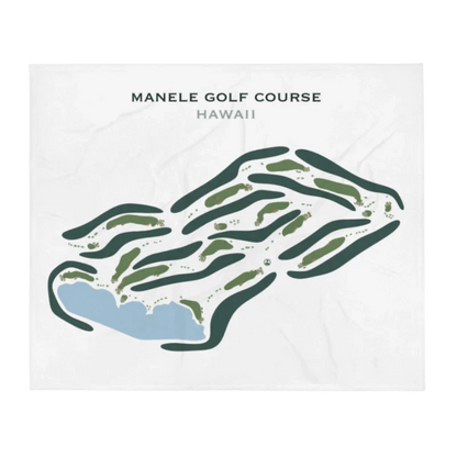 Manele Golf Course, Hawaii - Printed Golf Courses