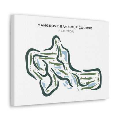 Mangrove Bay Golf Course, Florida - Printed Golf Courses
