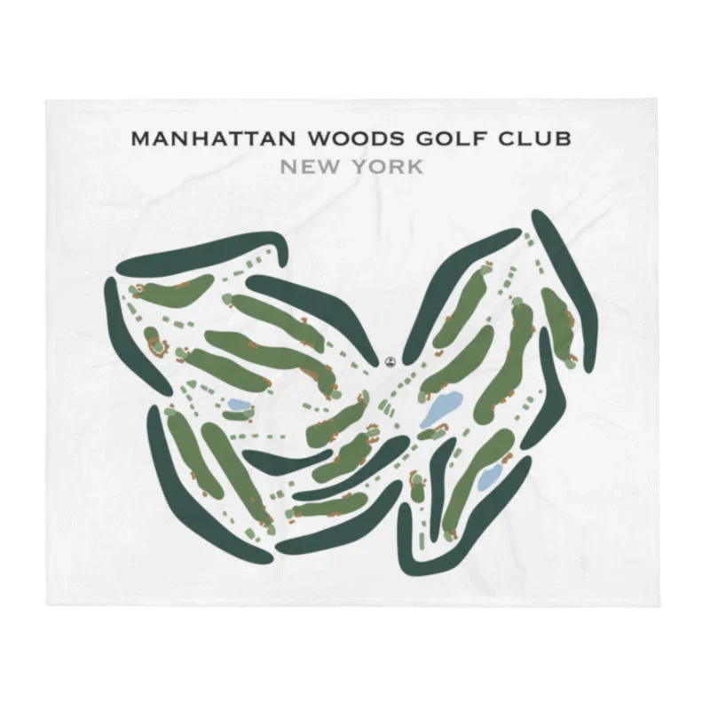 Manhattan Woods Golf Club, New York - Printed Golf Courses