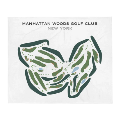 Manhattan Woods Golf Club, New York - Printed Golf Courses