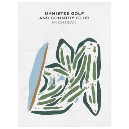 Manistee Golf & Country Club, Michigan - Printed Golf Courses